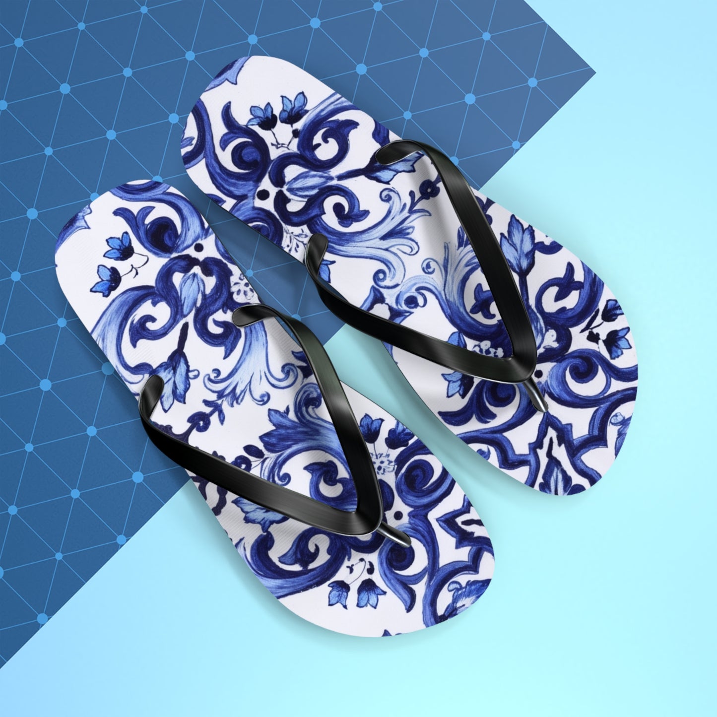 Blue Dream Flip Flops