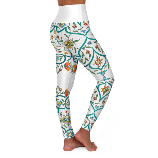 Persian Blue Flow Leggings