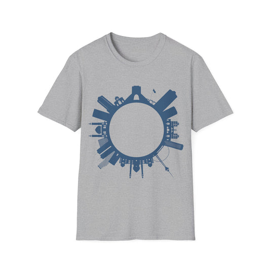 Tehran Skyline Unisex T-Shirt
