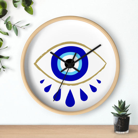 Evil Eye Wall Clock