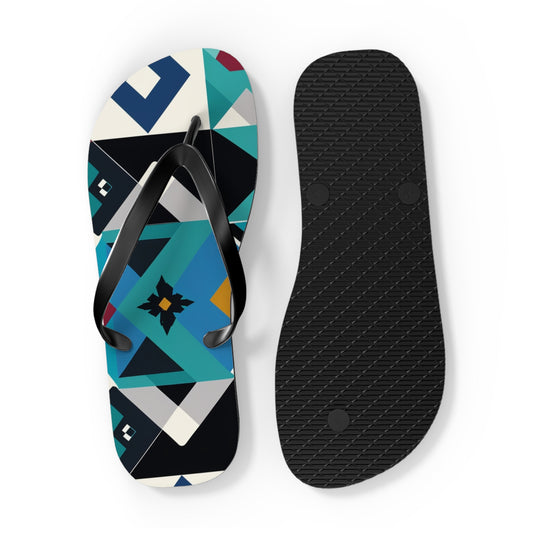 Tile Courtyard Flip Flops