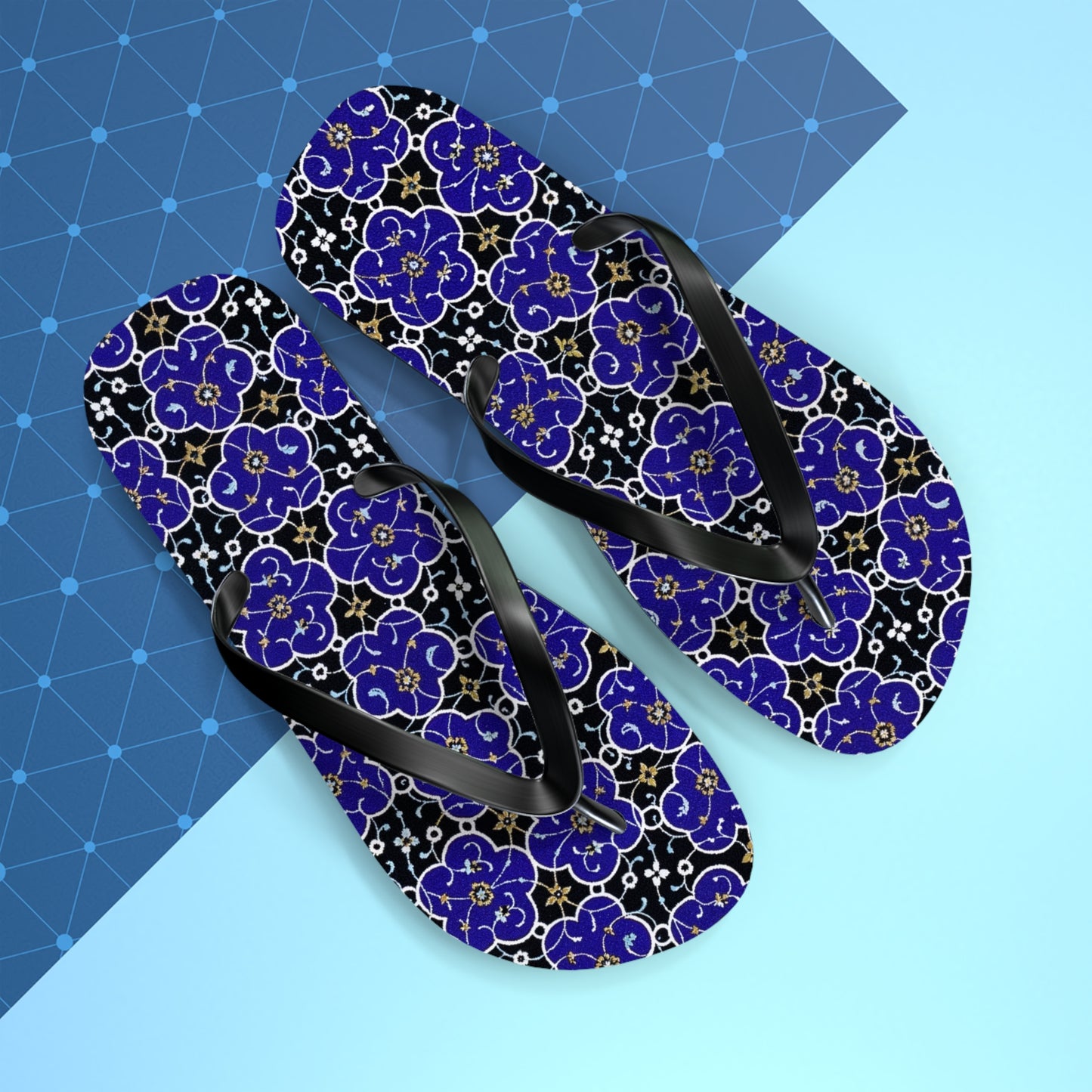 Blue Dream Flip Flops