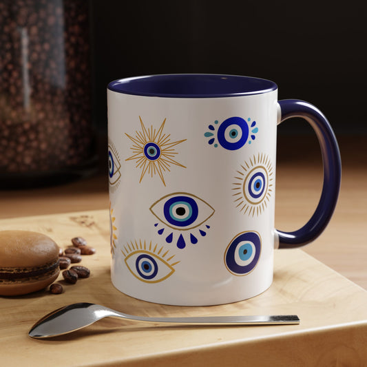Evil Eye Ceramic Mug