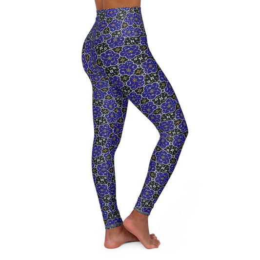Persian Blue Flow Leggings