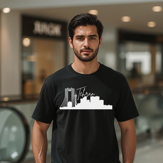 Tehran Skyline Unisex T-Shirt