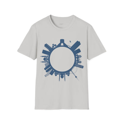 Tehran Skyline Unisex T-Shirt