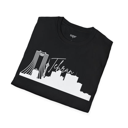 Tehran Skyline Unisex T-Shirt