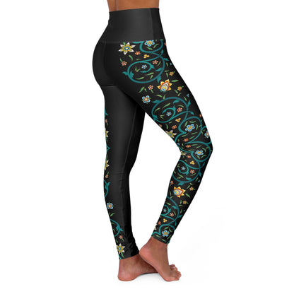 Persian Blue Flow Leggings