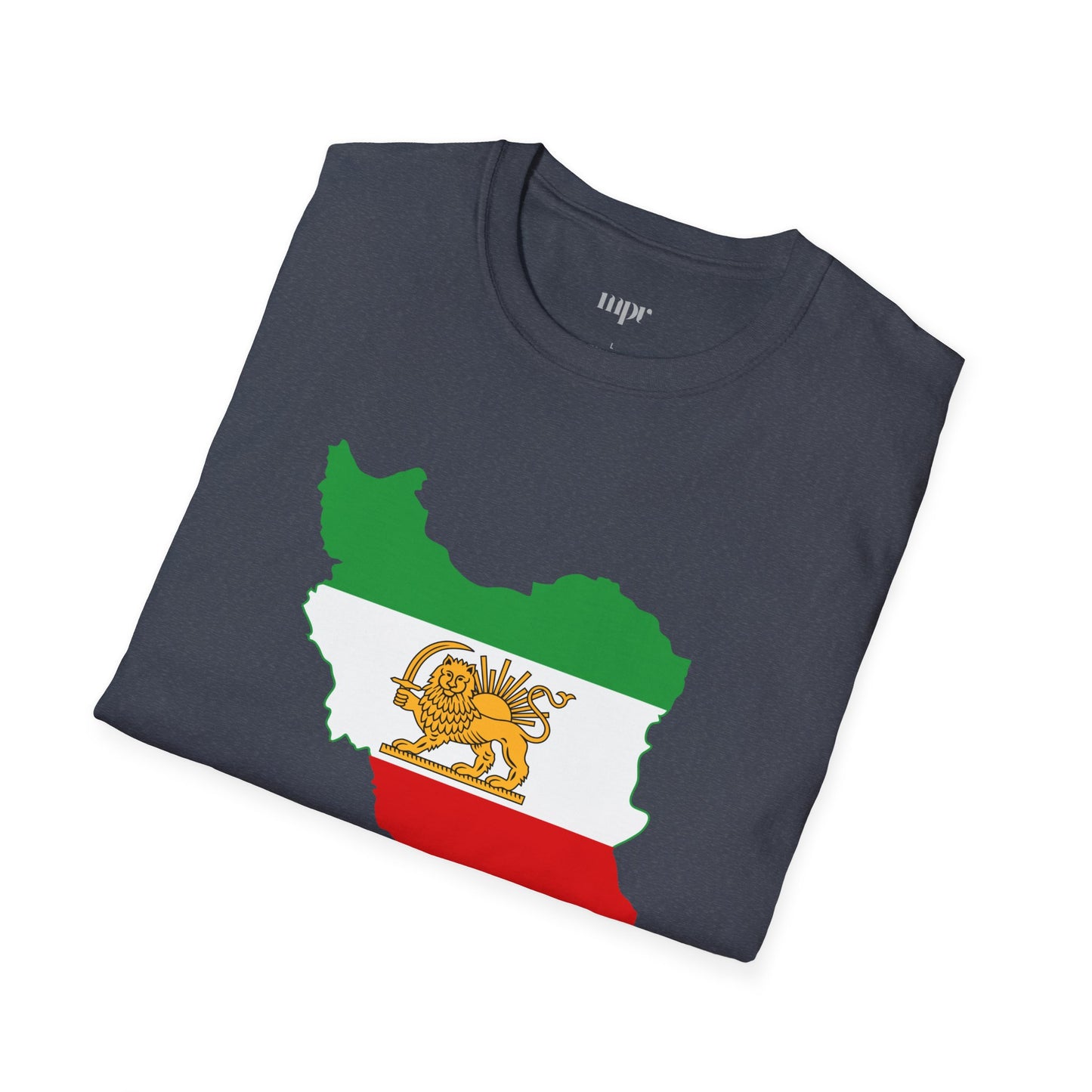 Iran Map Lion and Sun T-Shirt