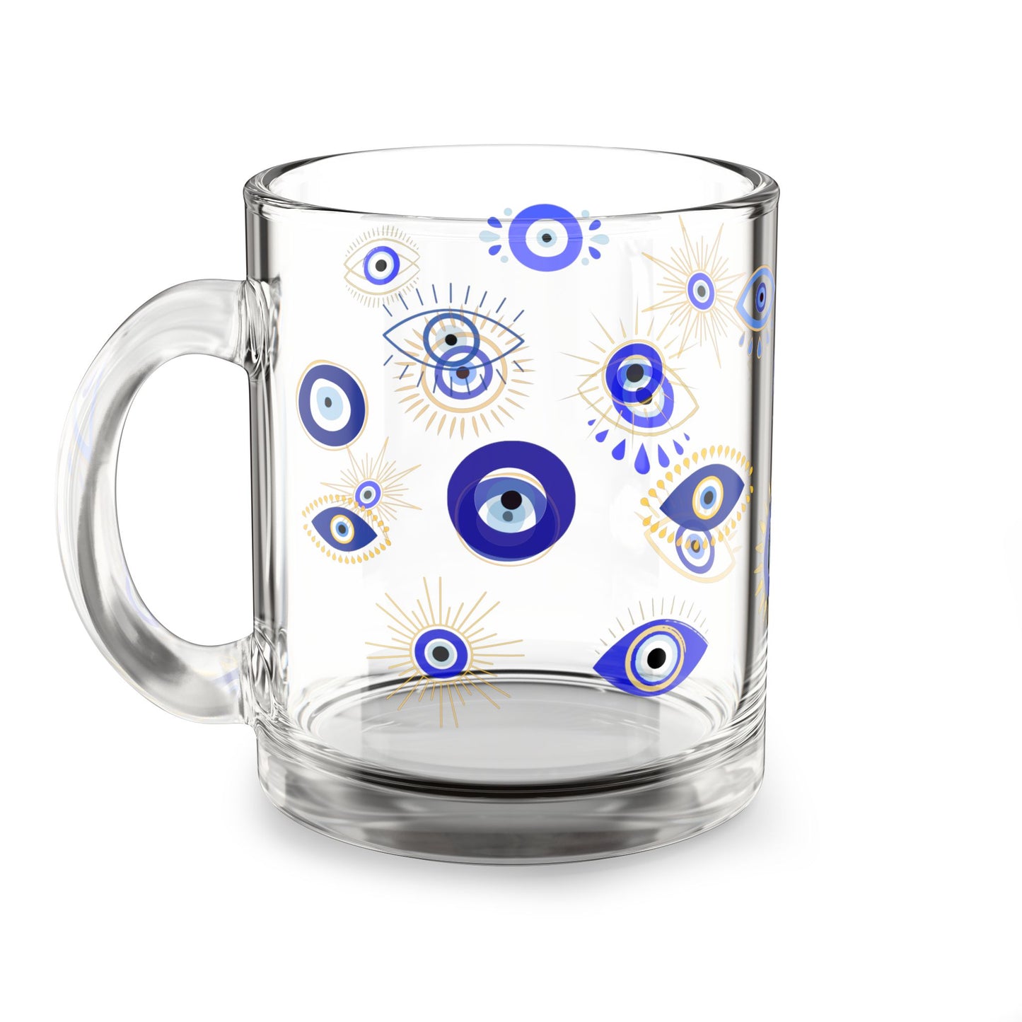 Evil Eye Glass Mug