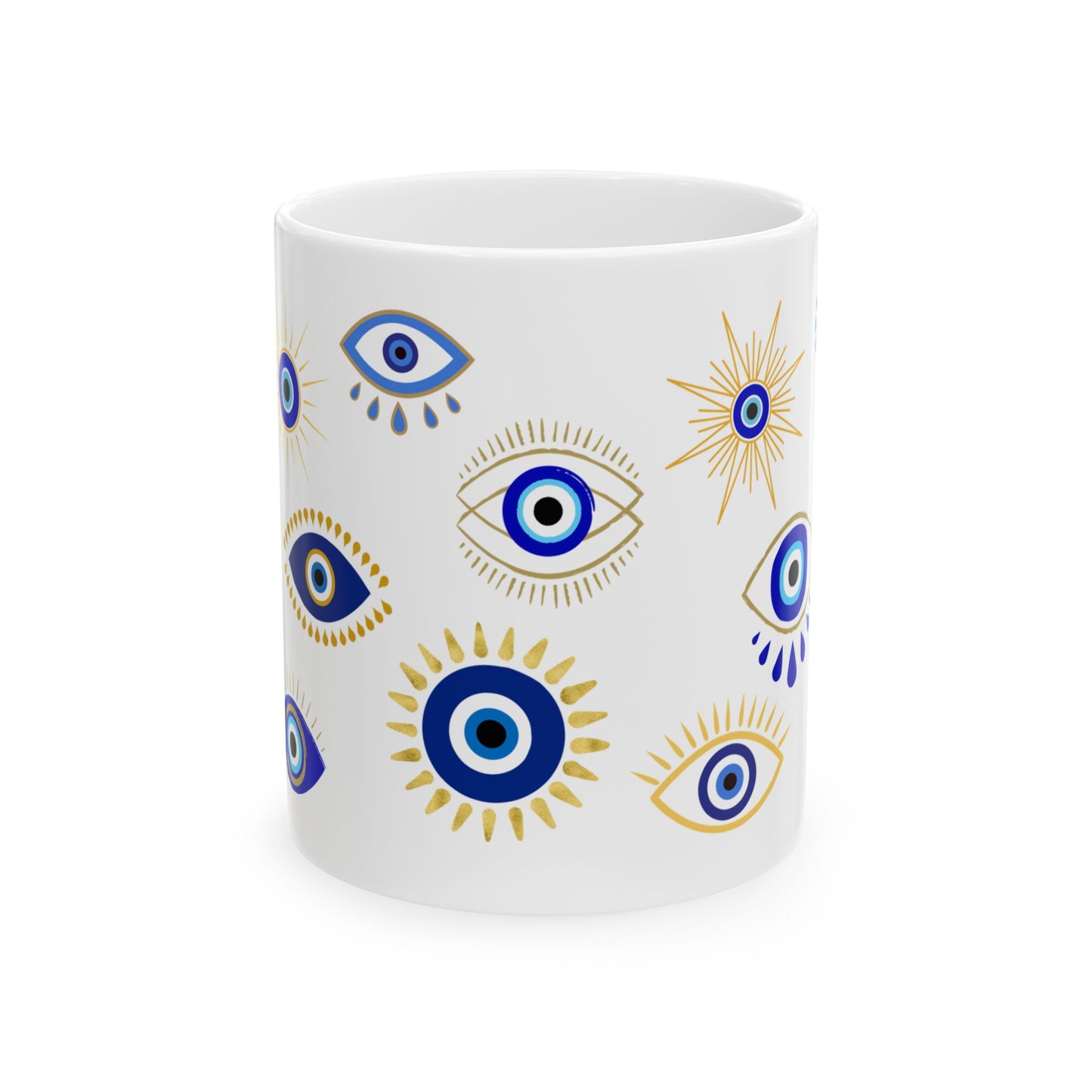 Evil Eye Ceramic Mug