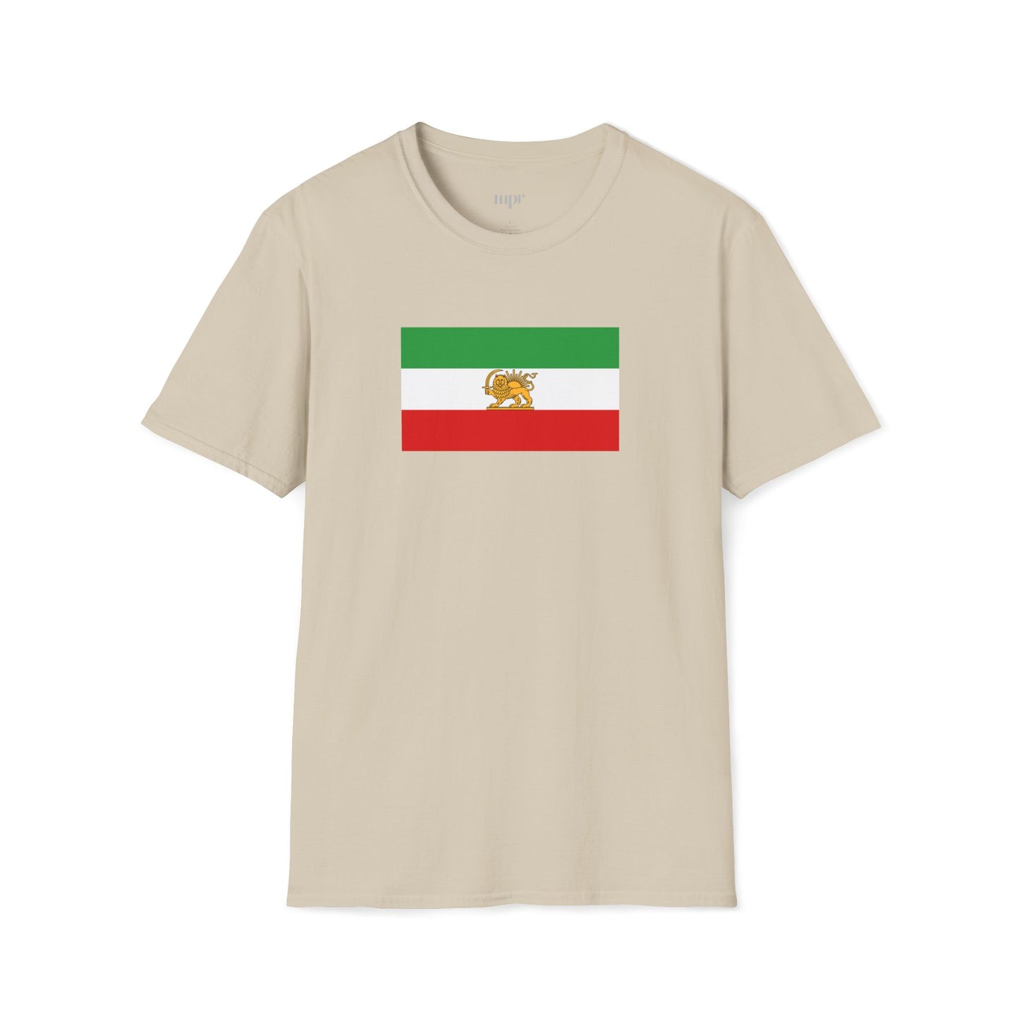 Lion and Sun Iran Flag Unisex T-Shirt