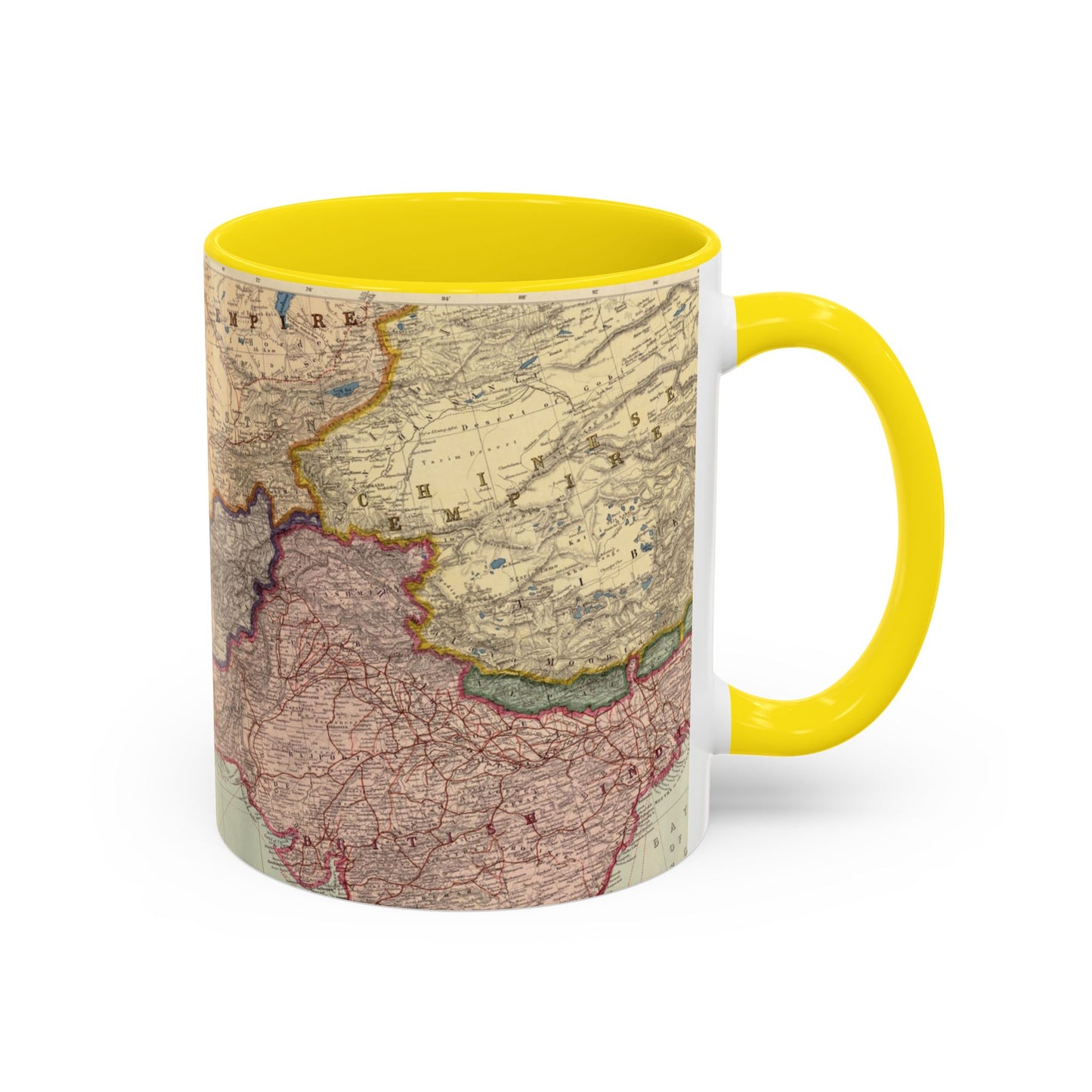 Map of  Iran Ceramic Mug