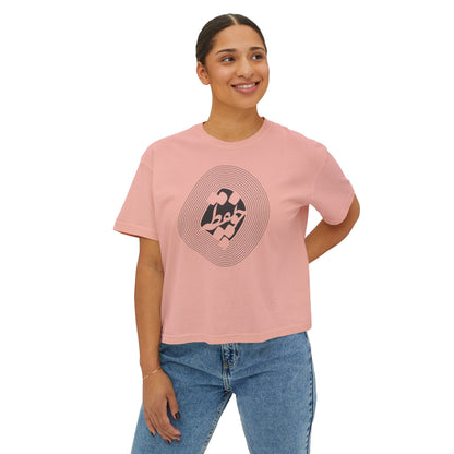 Persian Calligraphy Women's Boxy Tee