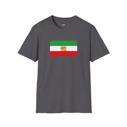 Lion and Sun Iran Flag Unisex T-Shirt