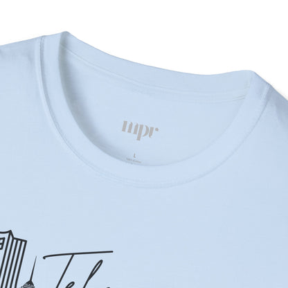 Tehran Skyline Unisex T-Shirt