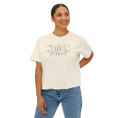Chai & Tahdig Women's Boxy Tee
