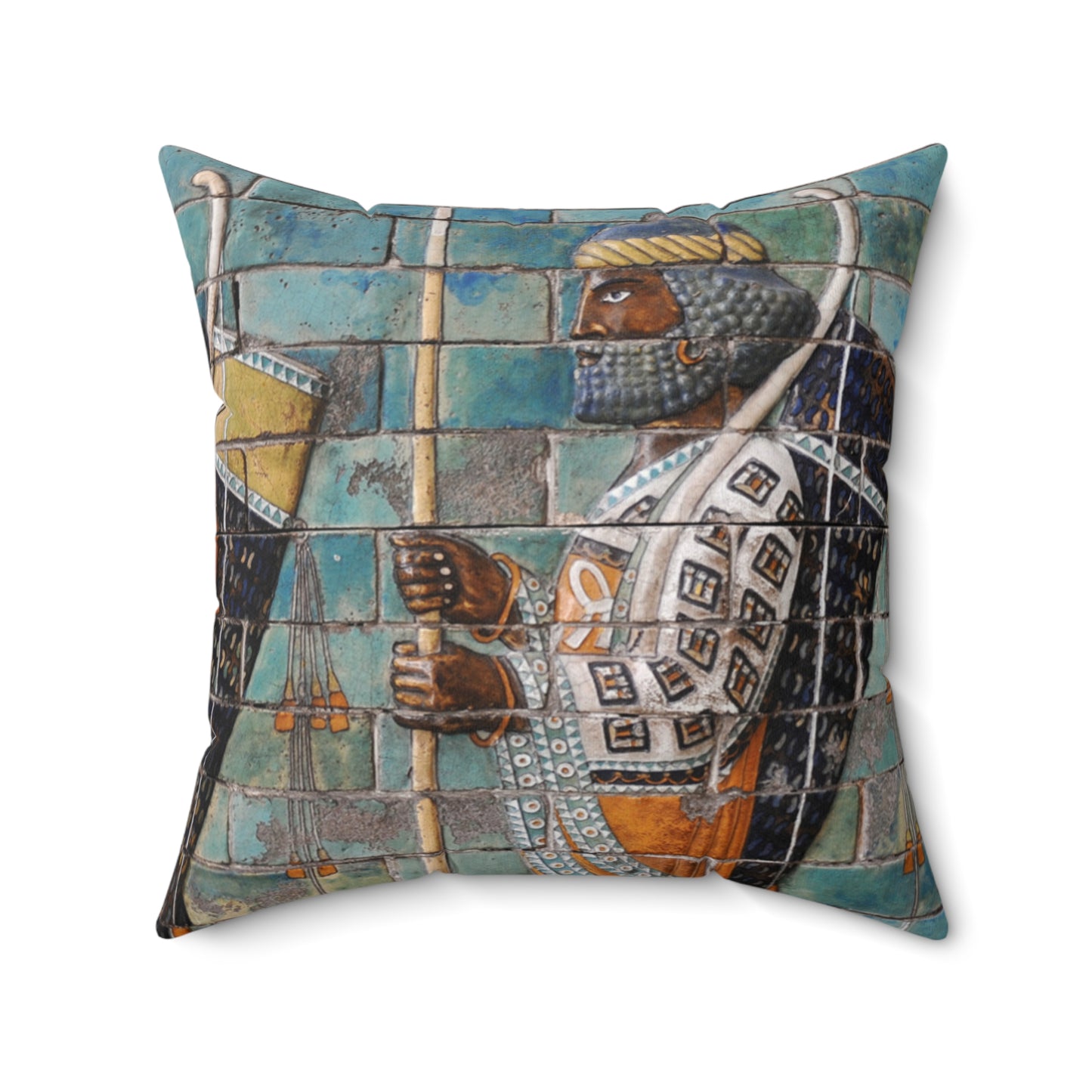Immortals of Persepolis Decorative Pillow