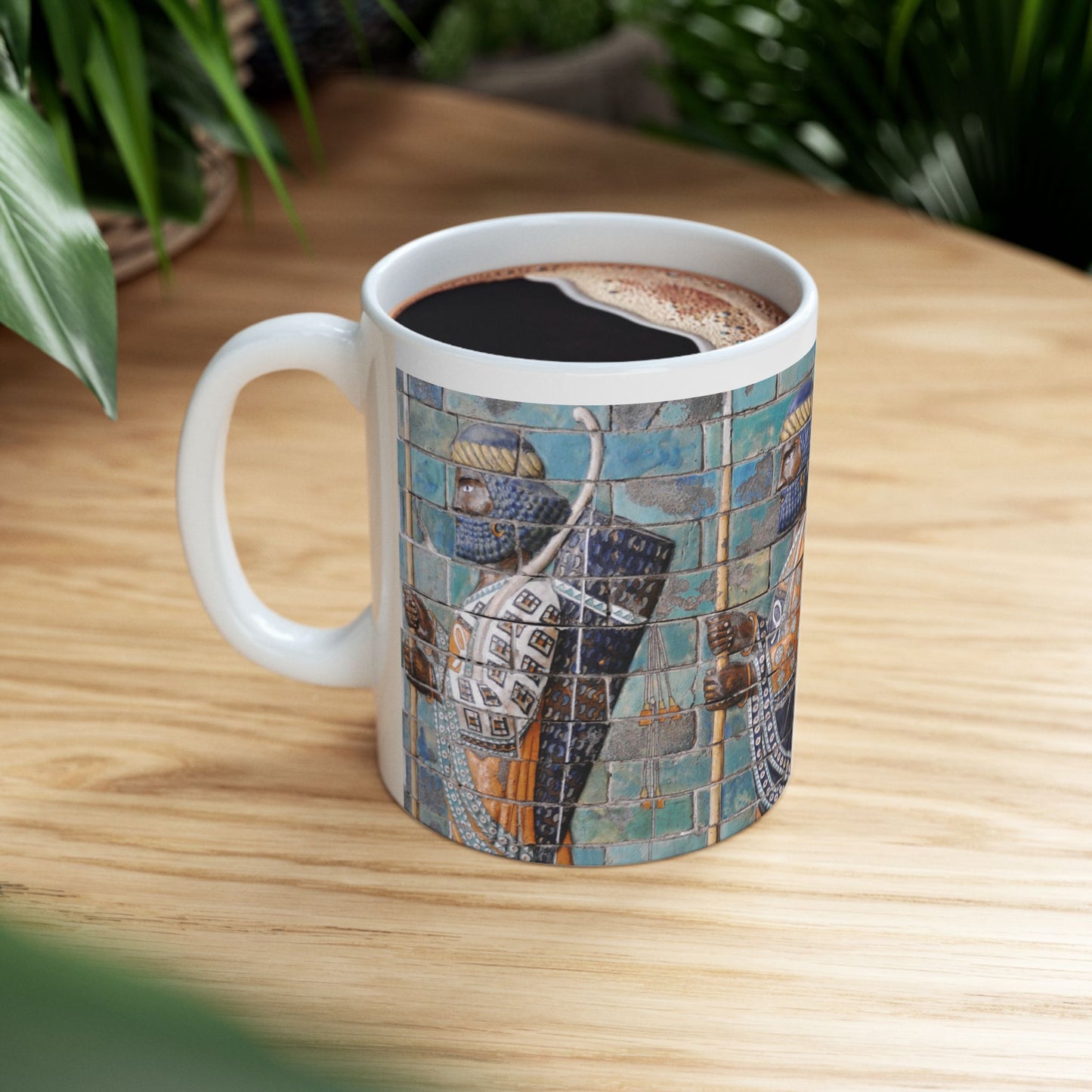 Immortals of Persepolis Ceramic Mug