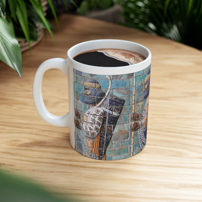 Immortals of Persepolis Ceramic Mug