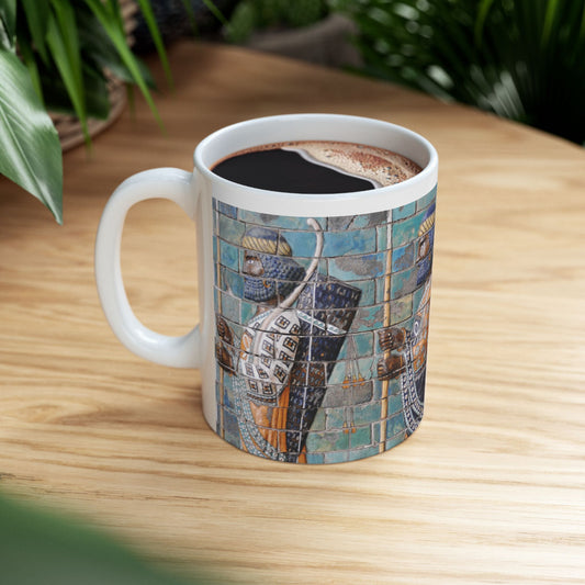 Immortals of Persepolis Ceramic Mug