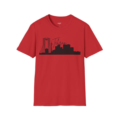 Tehran Skyline Unisex T-Shirt