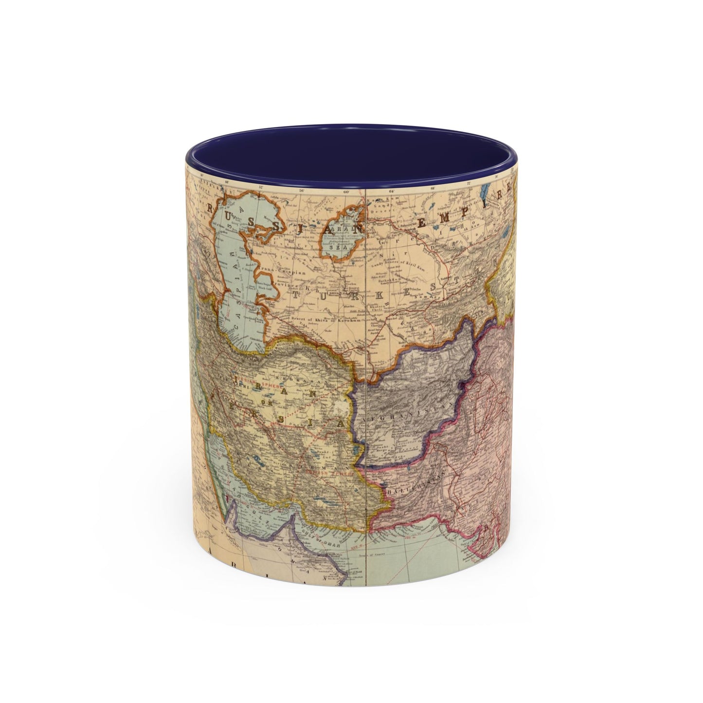 Map of  Iran Ceramic Mug