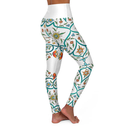 Persian Blue Flow Leggings