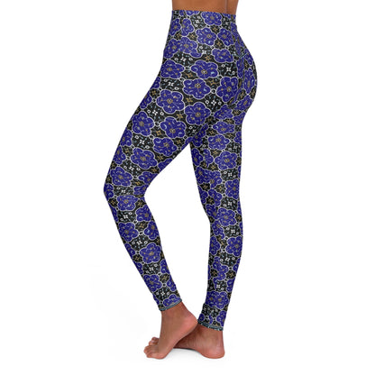 Persian Blue Flow Leggings