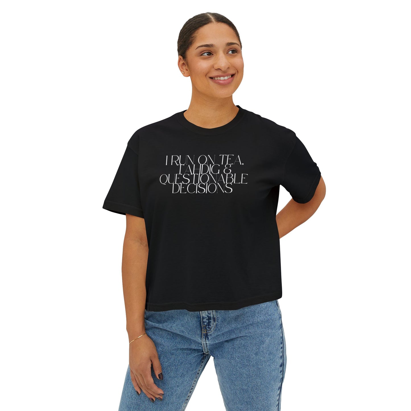 Chai & Tahdig Women's Boxy Tee