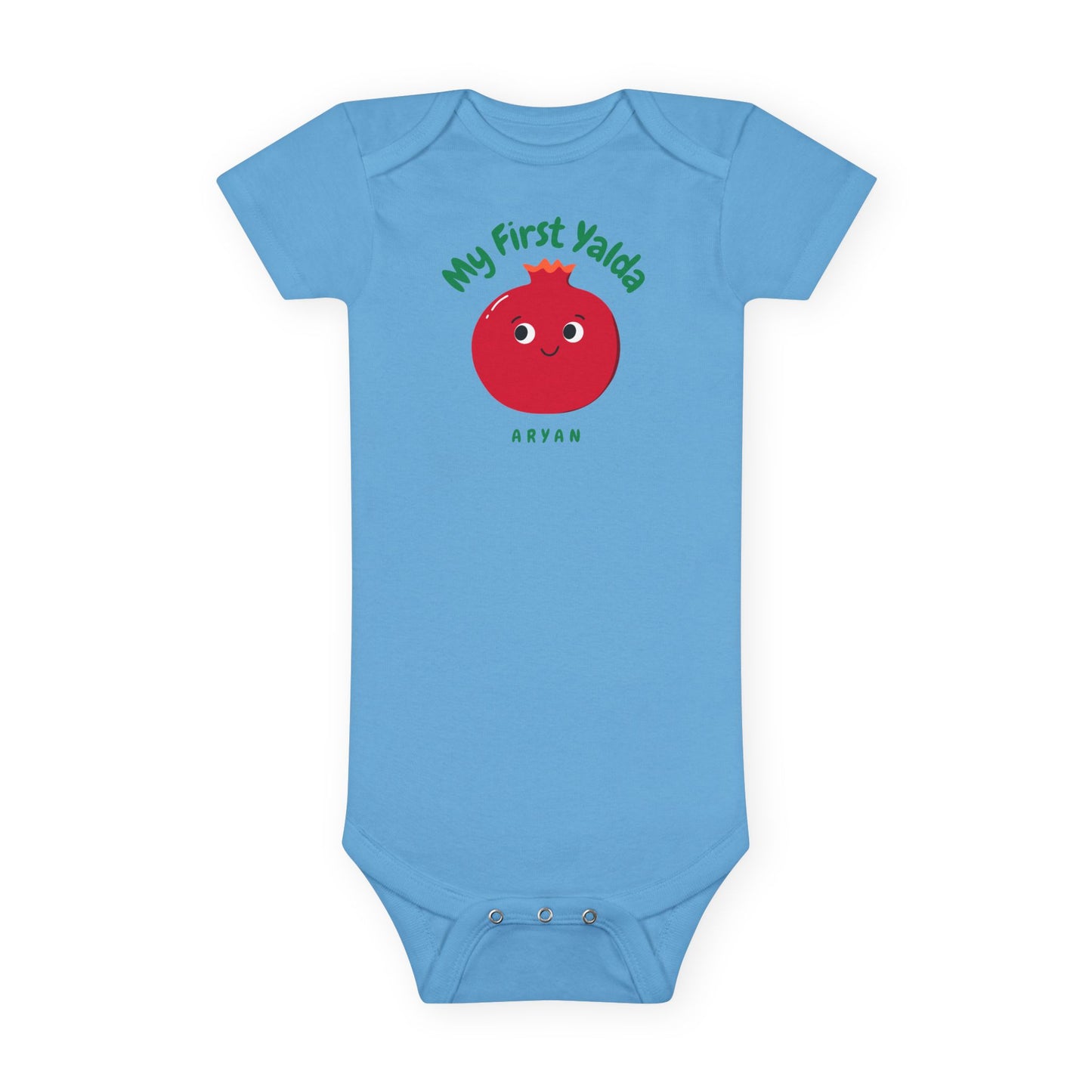 Personalized My First Yalda Baby Bodysuit