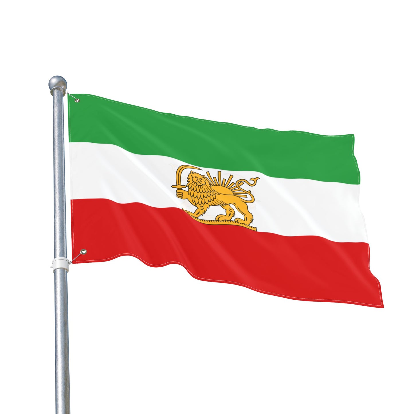 Lion and Sun Iran Flag ( 24" x 36") - No-Profit Item