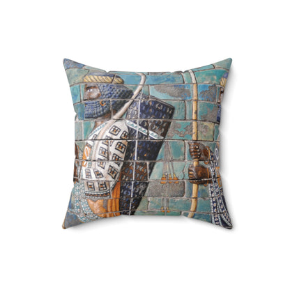 Immortals of Persepolis Decorative Pillow