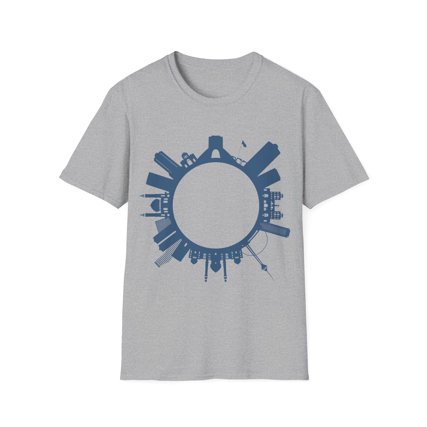 Tehran Skyline Unisex T-Shirt