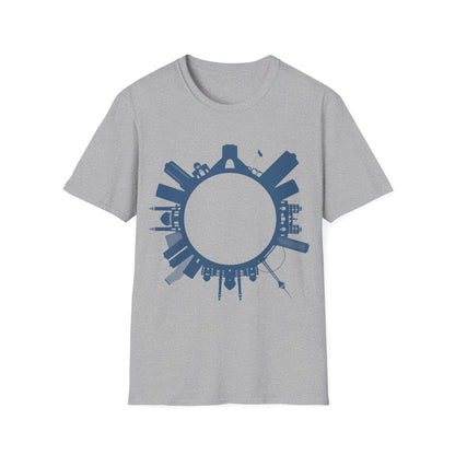 Tehran Skyline Unisex T-Shirt