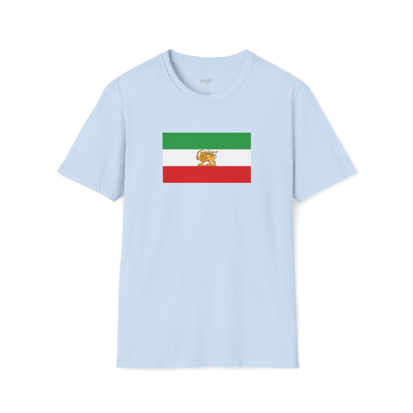 Lion and Sun Iran Flag Unisex T-Shirt