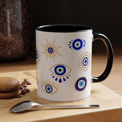Evil Eye Ceramic Mug