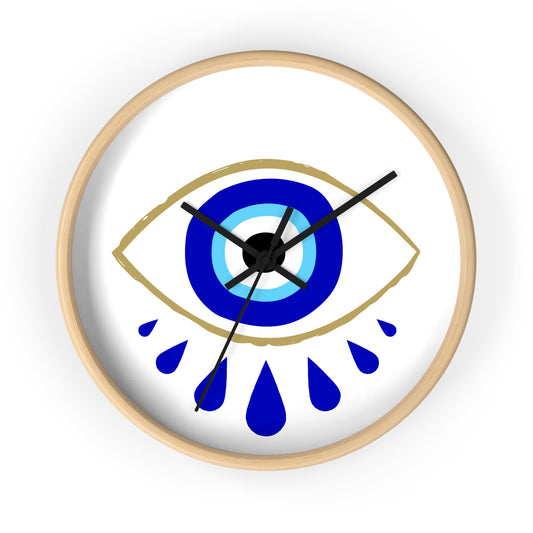 Evil Eye Wall Clock