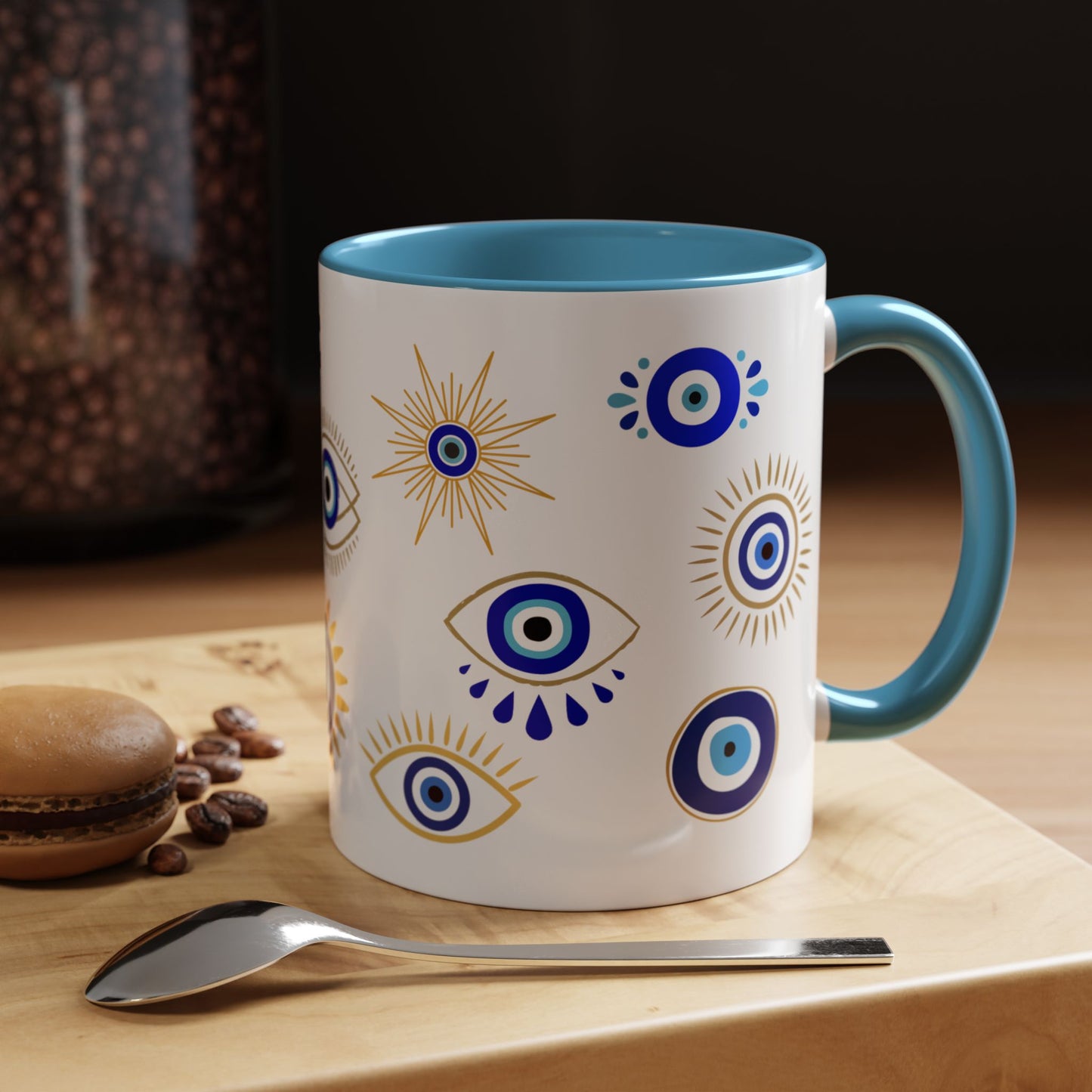 Evil Eye Ceramic Mug