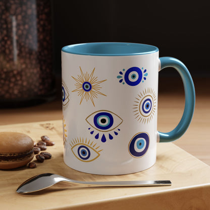 Evil Eye Ceramic Mug
