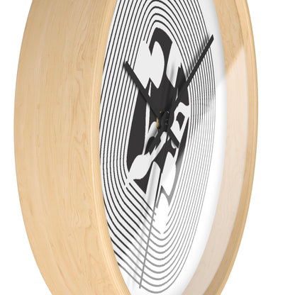 Persian Calligraphy Wall Clock