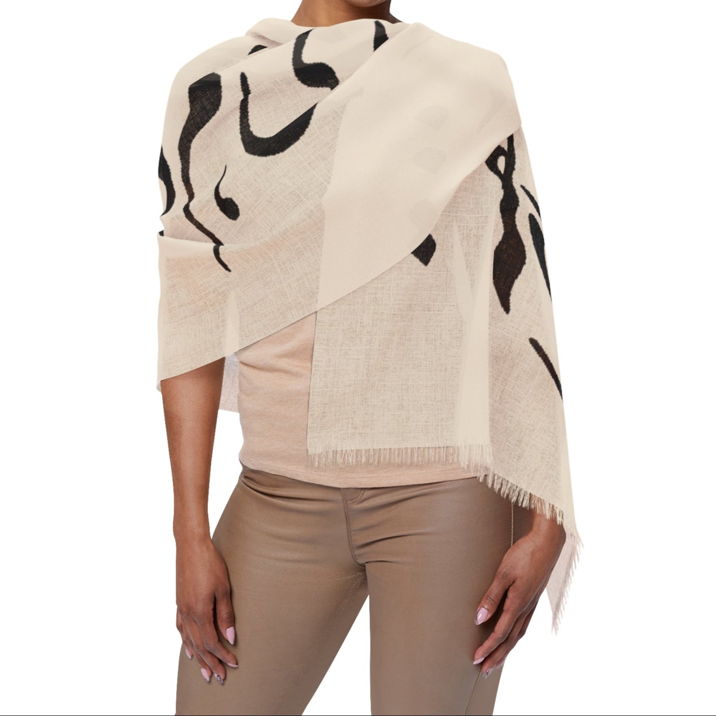 Persian Calligraphy Scarf