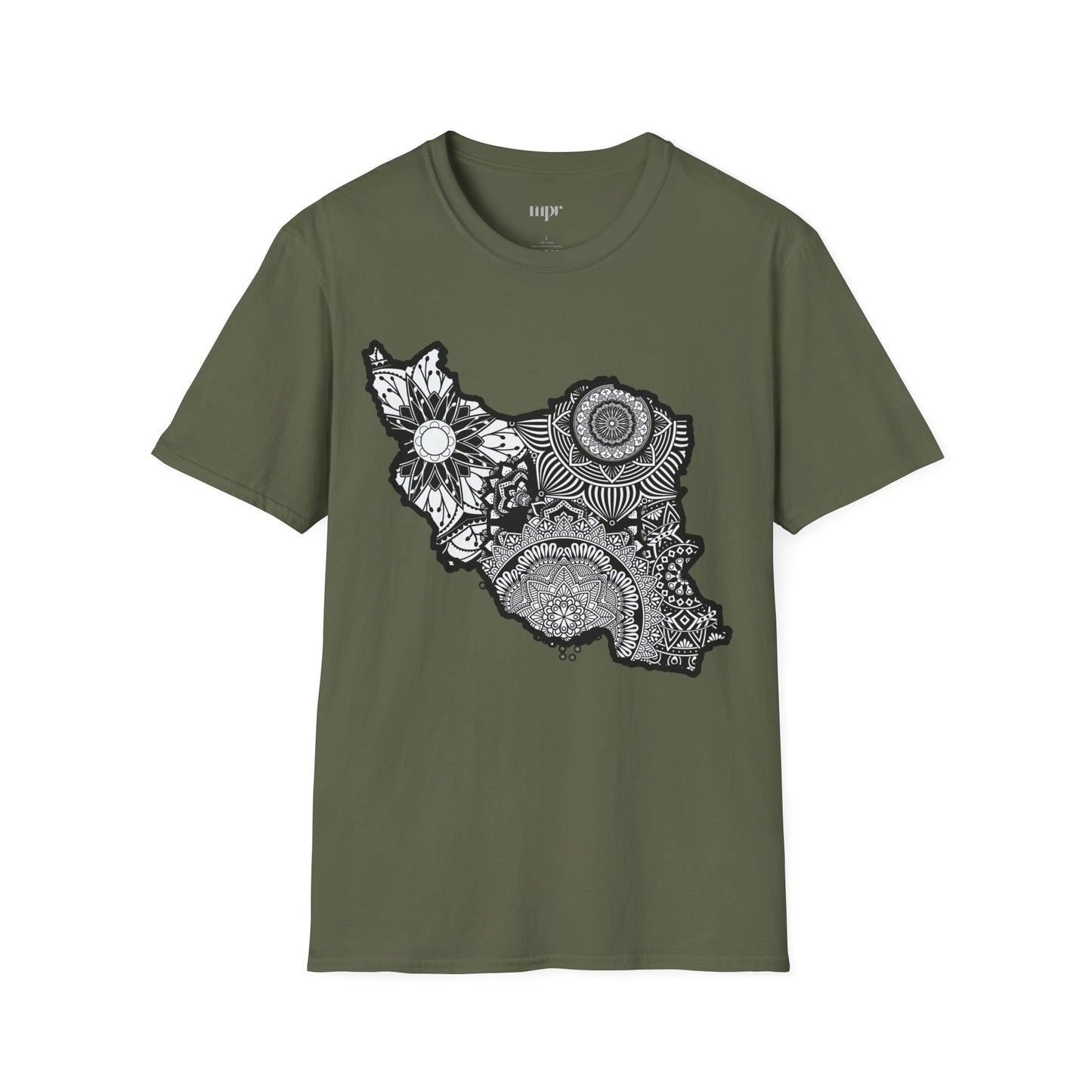 Iran Map Unisex T-shirt