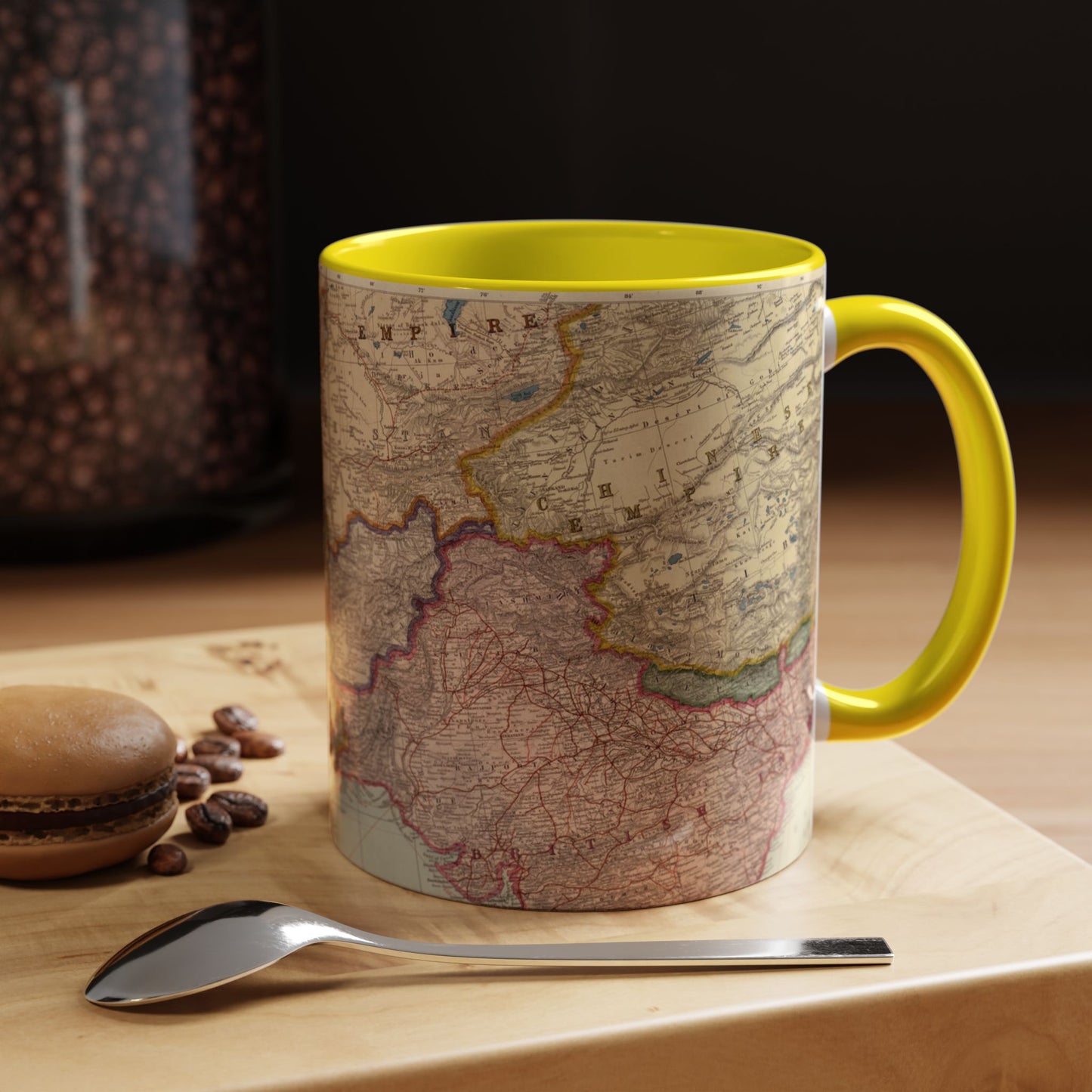 Map of  Iran Ceramic Mug