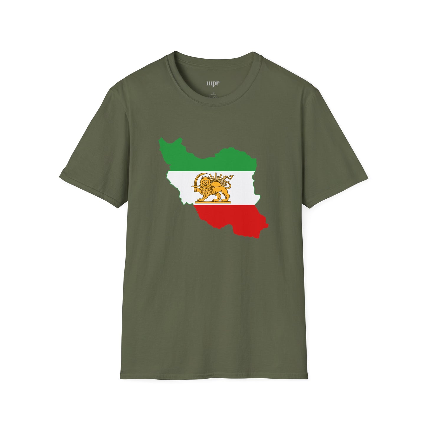 Iran Map Lion and Sun T-Shirt