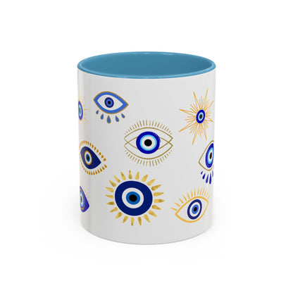 Evil Eye Ceramic Mug