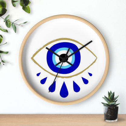 Evil Eye Wall Clock