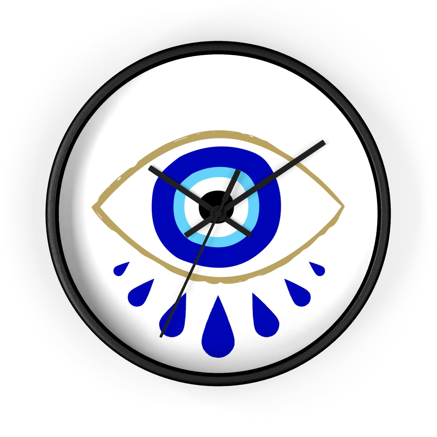 Evil Eye Wall Clock