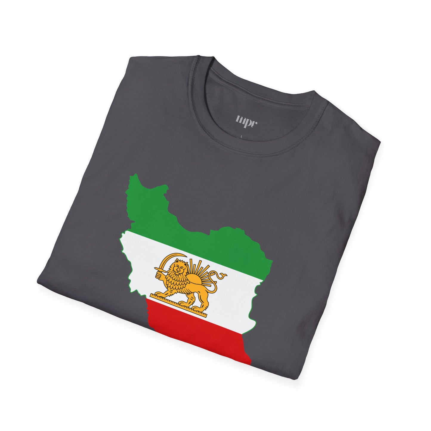 Iran Map Lion and Sun T-Shirt