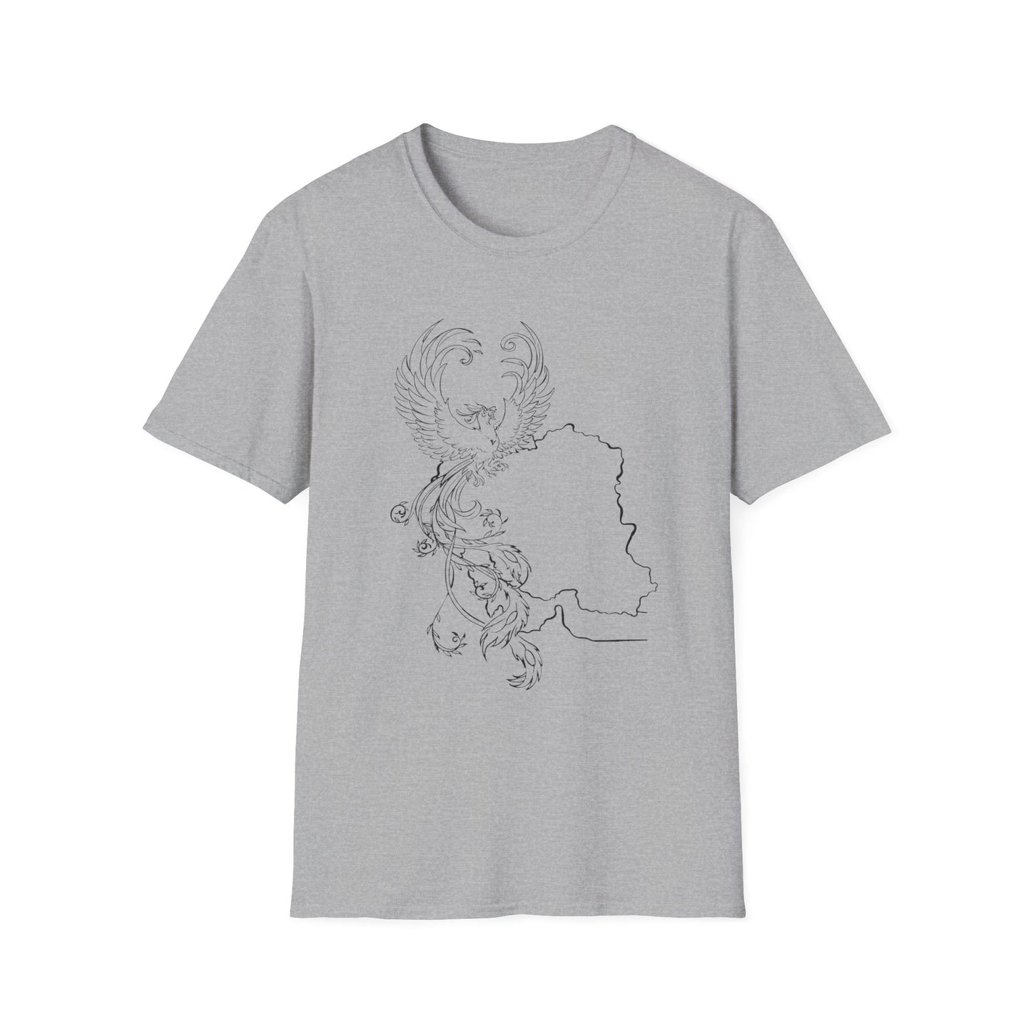 Iran and Simorgh Unisex T-shirt